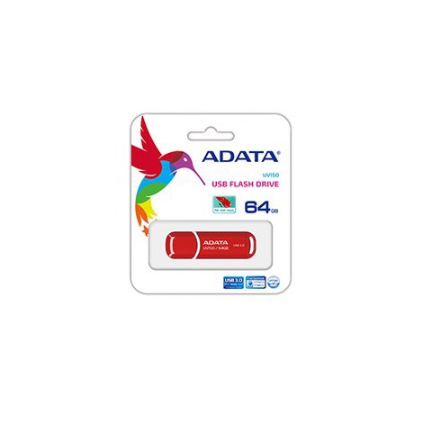 ADATA UV150 64 GB USB 3.0 w Kolorze Czerwonym - 4